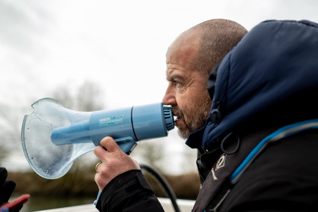 Oxford University Women's Coach Andy Nelder