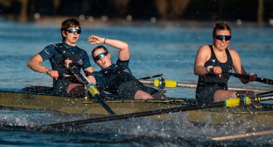 OUBC woman catching crab